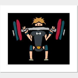 Weightlifting Posters and Art